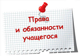 Правила обучения. Права и обязанности учащегося.